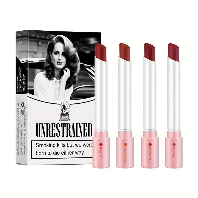Waterproof Matte Lipstick Cigarette 4 Colors