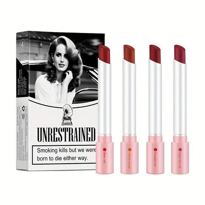 Waterproof Matte Lipstick Cigarette 4 Colors